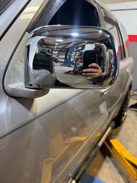 RD1 Honda CR-V Chrome Door Mirror Cover Set